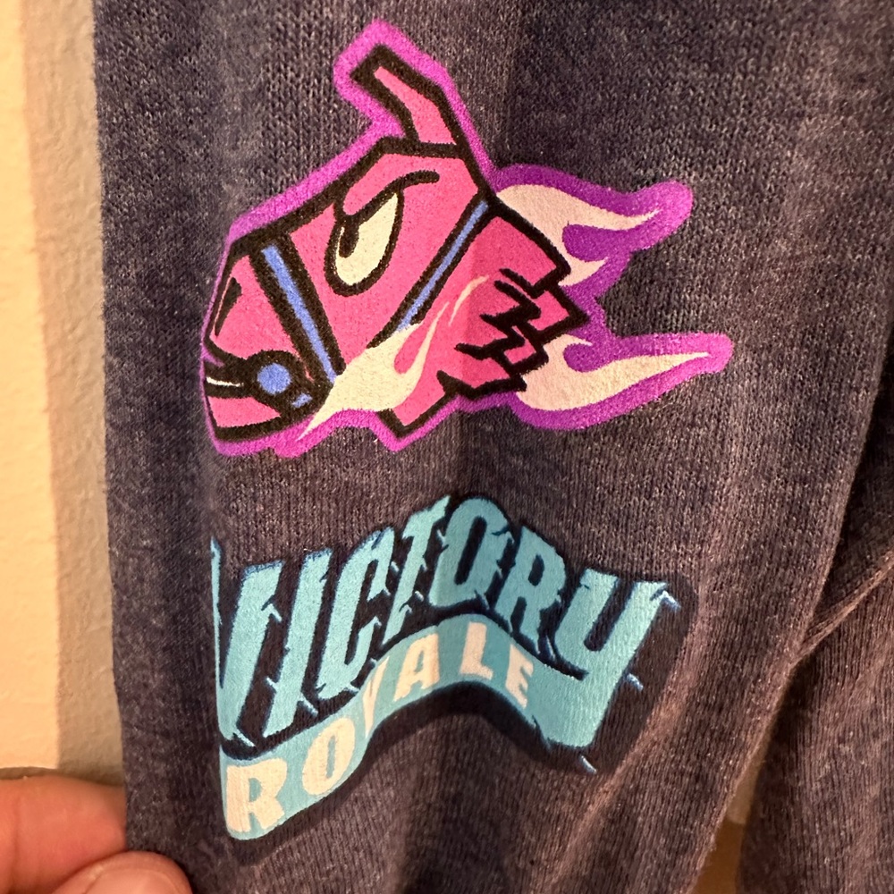 Fortnite Boys Blue Long Sleeve Tshirt NWT Size 8 - Picture 4 of 6
